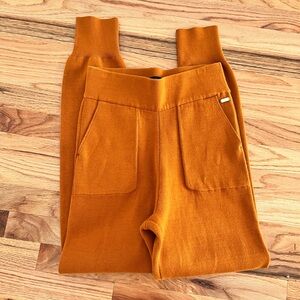Scotch & Soda rust pumpkin jogger pants high waisted XS